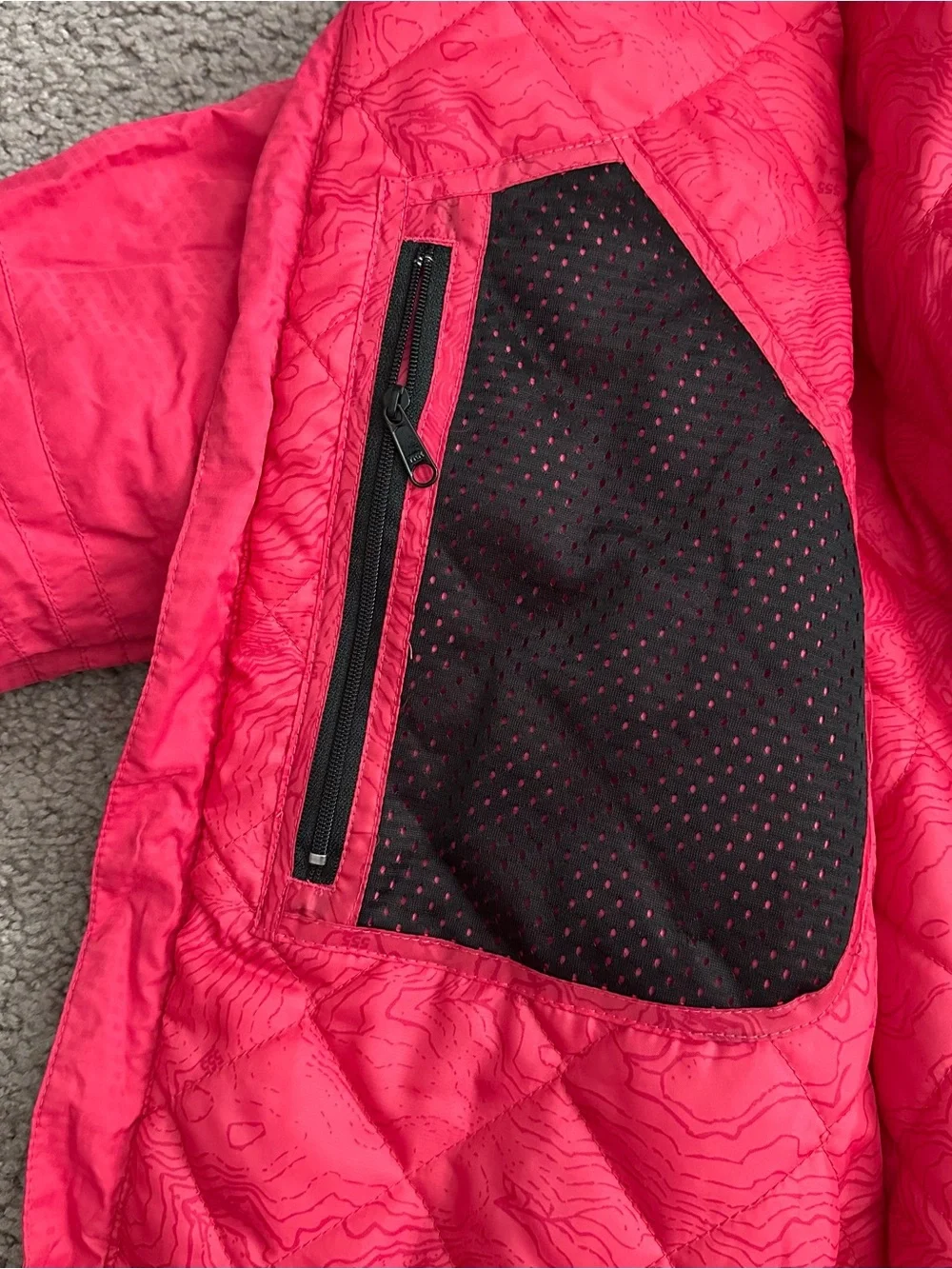 Five Fifty Five Pink Jacket Snow Puffer Girls 12